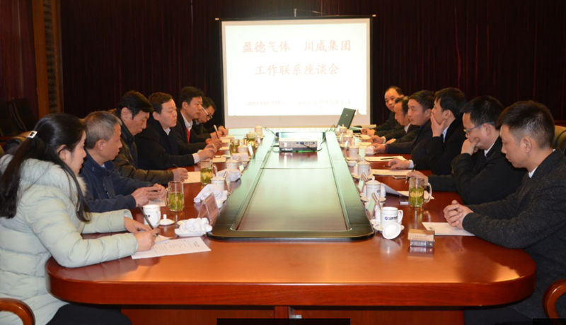 盈德气体汇赢国际召开工作联系座谈会(图1)