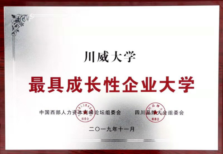 集团公司、汇赢大学分别荣获“四川杰出品牌企业”、“最具成长性企业大学”(图3)