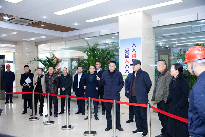 省市场监管局领导一行莅临汇赢国际考察调研(图1)