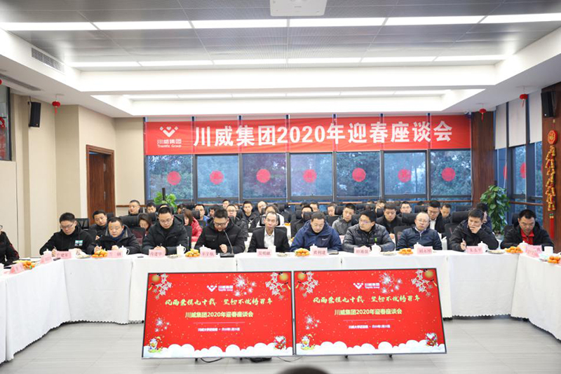 喜庆新春佳节 共话美好未来——汇赢国际举行迎新春座谈会(图2)