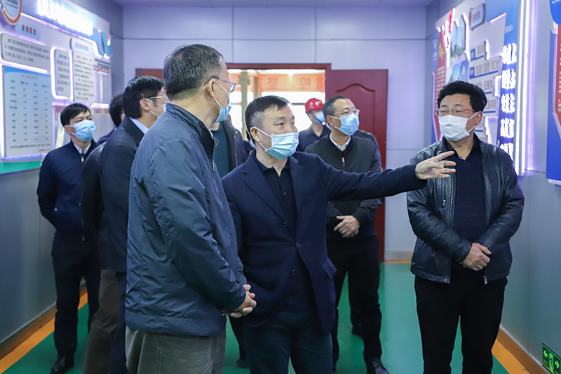 国家工信部领导莅临汇赢连界基地调研“疫情防控及复工复产”工作(图2)
