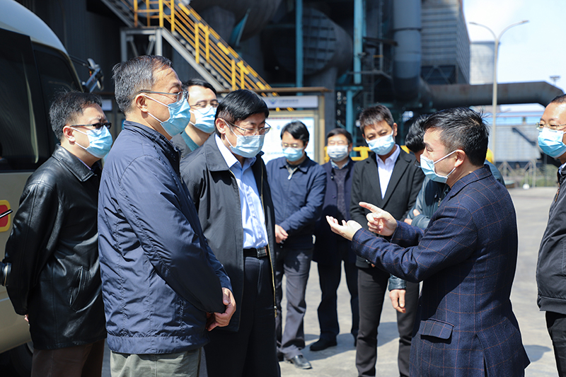 国家工信部领导莅临汇赢连界基地调研“疫情防控及复工复产”工作(图3)