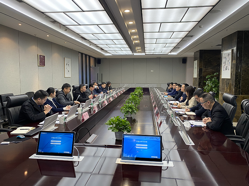 成都建工集团赴汇赢国际进行沟通交流(图2)