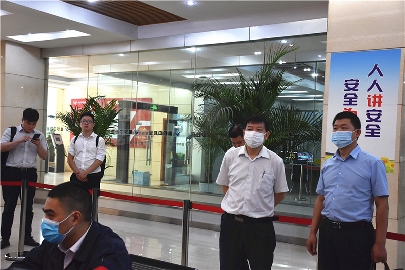 江苏金恒科技公司狄金城副总经理一行莅临汇赢连界基地调研交流(图1)
