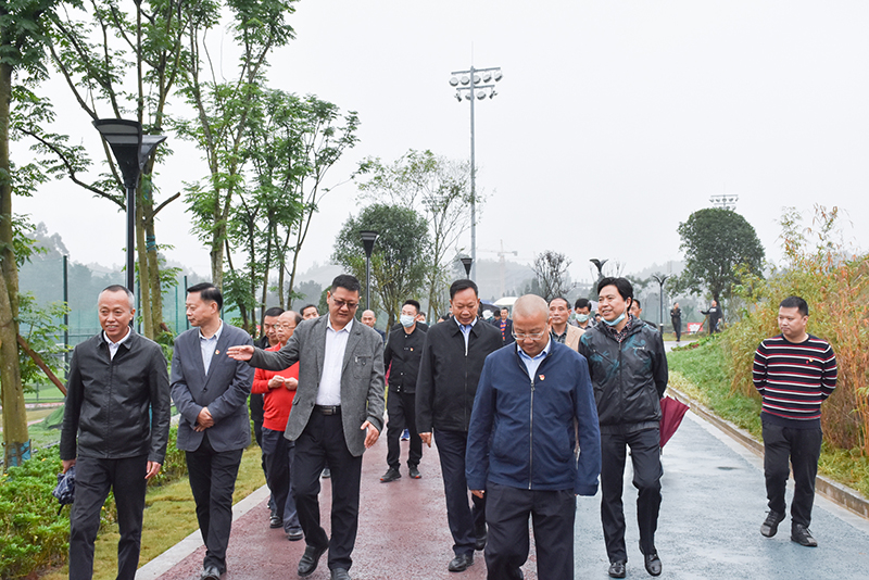 市中区人大常委会到汇赢连界基地考察(图1)