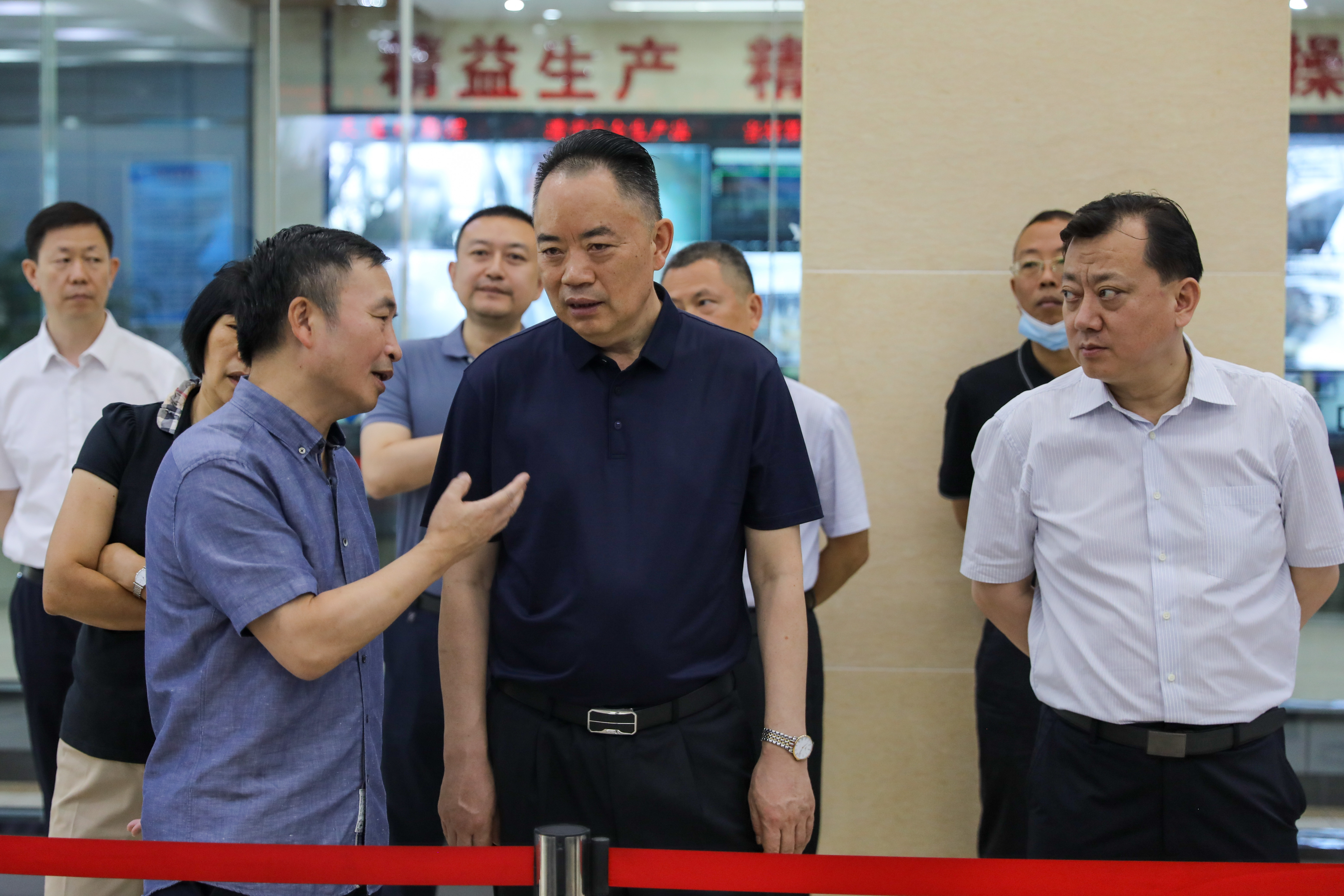 省人大常委会副主任宋朝华到汇赢连界基地 考察调研(图4)