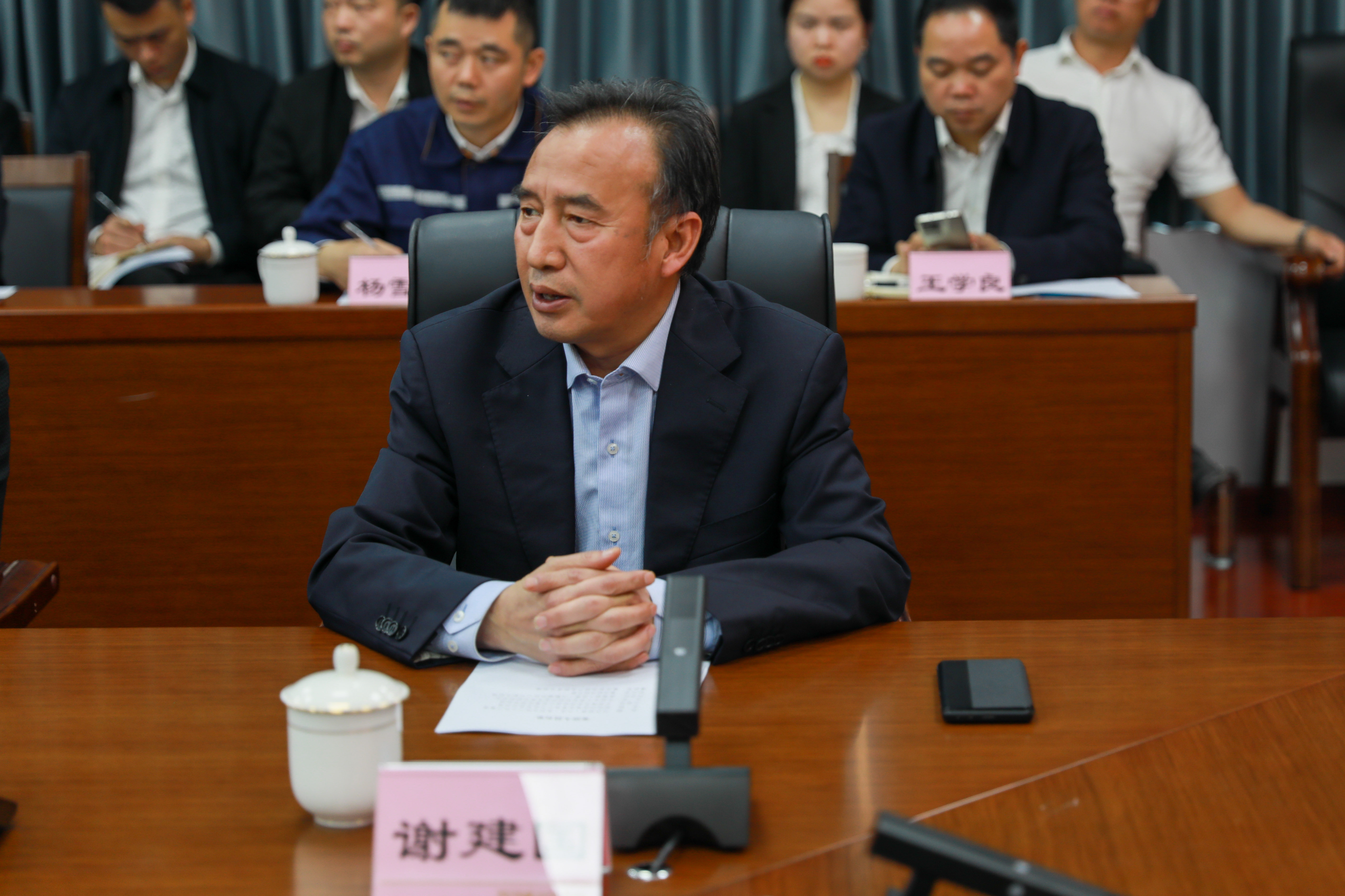 政企联动  协同发展——远洋能源·上海汉兴·中投到汇赢考察交流(图5)