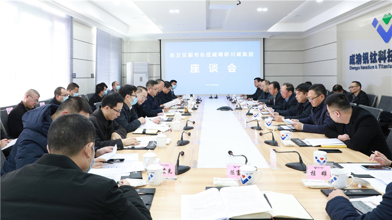 内江市副市长陈万见一行到汇赢调研(图1)